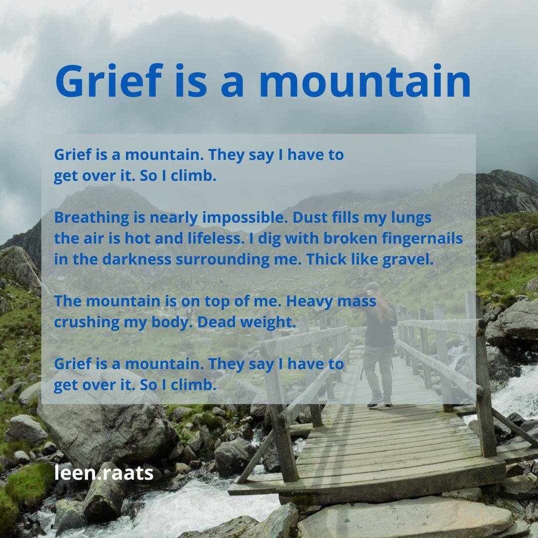Grief is a mountain